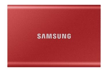 Kırmızı Taşınabilir SSD T7 USB 3.2 Gen 2 500GB (Kırmızı)