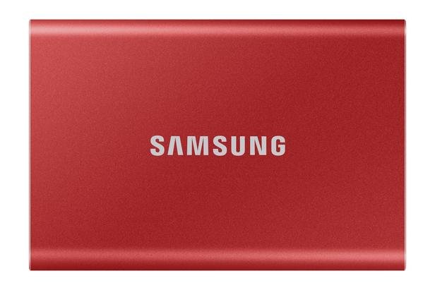 Kırmızı Taşınabilir SSD T7 USB 3.2 Gen 2 2TB (Kırmızı)