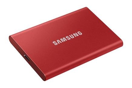 Taşınabilir SSD T7 USB 3.2 Gen 2 2TB (Kırmızı)