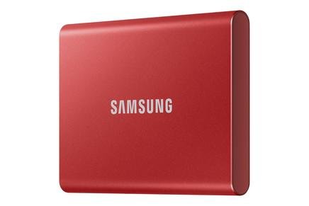 Taşınabilir SSD T7 USB 3.2 Gen 2 2TB (Kırmızı)