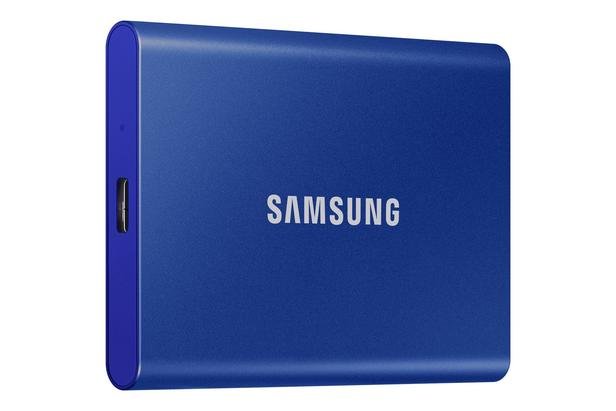 Mavi Taşınabilir SSD T7 USB 3.2 Gen 2 2TB (Mavi)