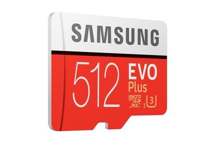 SD Adaptörlü EVO Plus microSD Hafıza Kartı 512GB