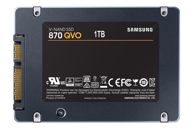 Siyah 870 QVO SATA III 2.5'' SSD 1 TB