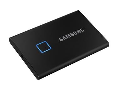 Siyah Taşınabilir SSD T7 Touch USB 3.2 1TB (Siyah)