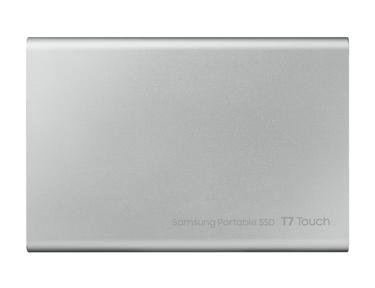 Gümüş Taşınabilir SSD T7 Touch USB 3.2 500GB (Gümüş)