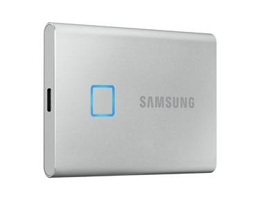 Gümüş Taşınabilir SSD T7 Touch USB 3.2 2TB (Gümüş)