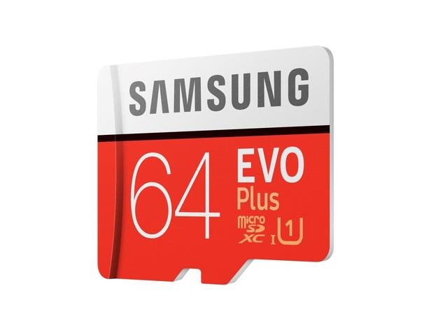 SD Adaptörlü EVO Plus microSD Hafıza Kartı 64GB