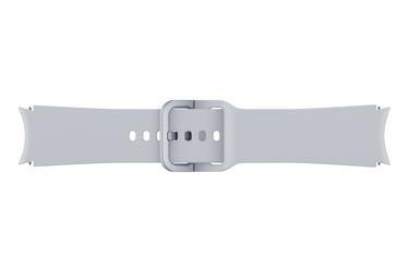  Samsung Galaxy Watch 4 & Watch 5 Spor Kordon (20mm, S/M) - Gümüş