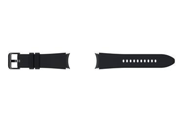  Samsung Galaxy Watch 4 & Watch 5 Ridge Spor Kordon (20mm, S/M) - Siyah