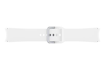 Samsung Galaxy Watch 4 & Watch 5 Spor Kordon (20mm, M/L) - Beyaz