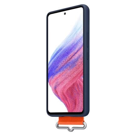 Galaxy A53 5G Silicone Cover with Strap
