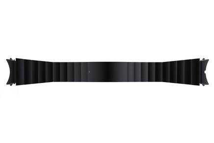 Samsung Galaxy Watch 4 & Watch 5 Metal Kordon (20mm, M/L) - Siyah