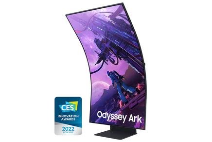 55" Odyssey Ark 1 ms 165 Hz UHD Quantum Mini-LED HDR2000 RGB 1000R Kavisli Oyuncu Monitörü