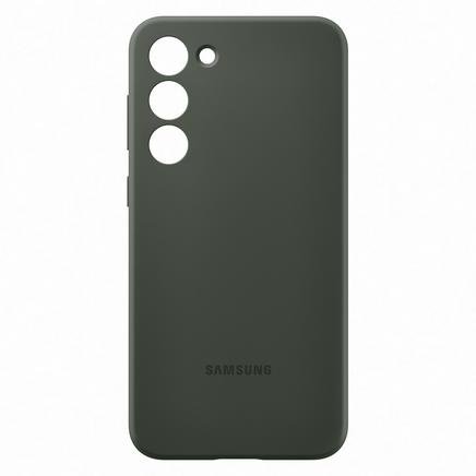 Samsung Galaxy S23 Plus Silikon Kılıf - Yeşil