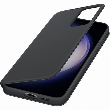 Samsung Galaxy S23 Plus Akıllı Ekranlı Kılıf - Siyah